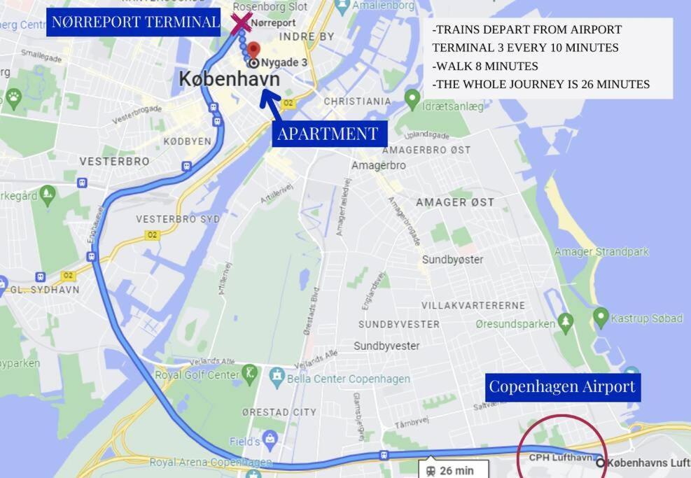 Penthouse-Nordic-Citycenter-Balcony Kopenhaga Zewnętrze zdjęcie