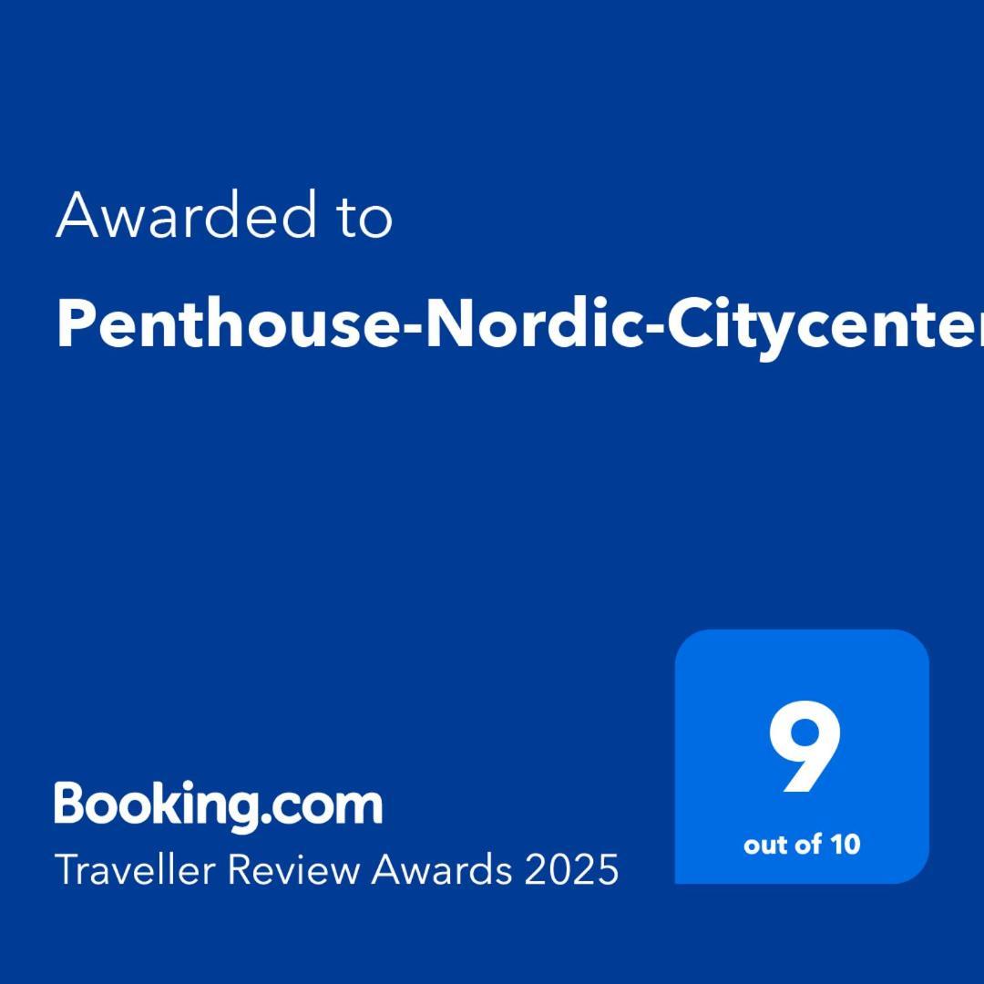 Penthouse-Nordic-Citycenter-Balcony Kopenhaga Zewnętrze zdjęcie